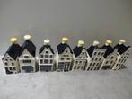 Maison KLM - Huit petites maisons KLM/Bols remplies., Antiek en Kunst
