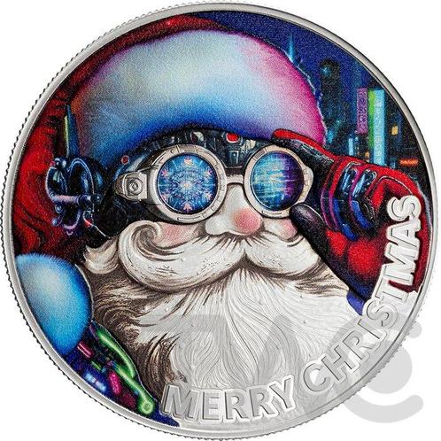 Kameroen. 500 Francs 2025 Cyber Claus 1/2 oz Proof-like, Timbres & Monnaies, Monnaies | Europe | Monnaies non-euro