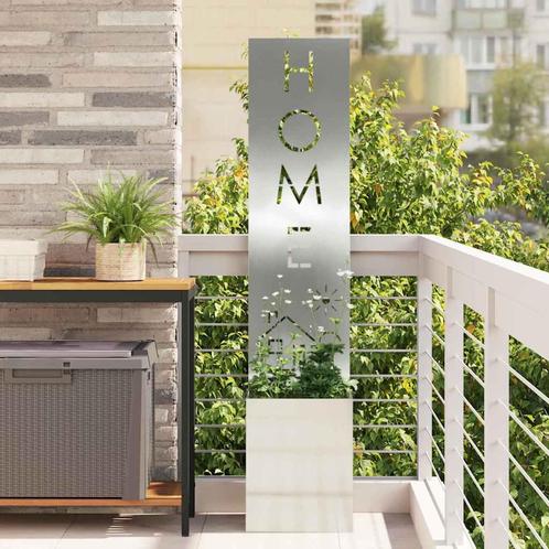 vidaXL Tuin Privacy Scherm Zilver 32 x 140 cm Gegalvaniseerd, Verzamelen, Posters, Nieuw, Verzenden