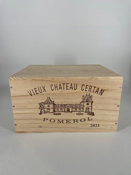 2021 Vieux Chateau Certan - Bordeaux, Pomerol - 6 Bouteilles, Verzamelen, Wijnen