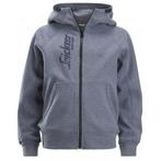 Snickers 7508 kinderen junior logo full zip hoodie - 3400 -, Nieuw
