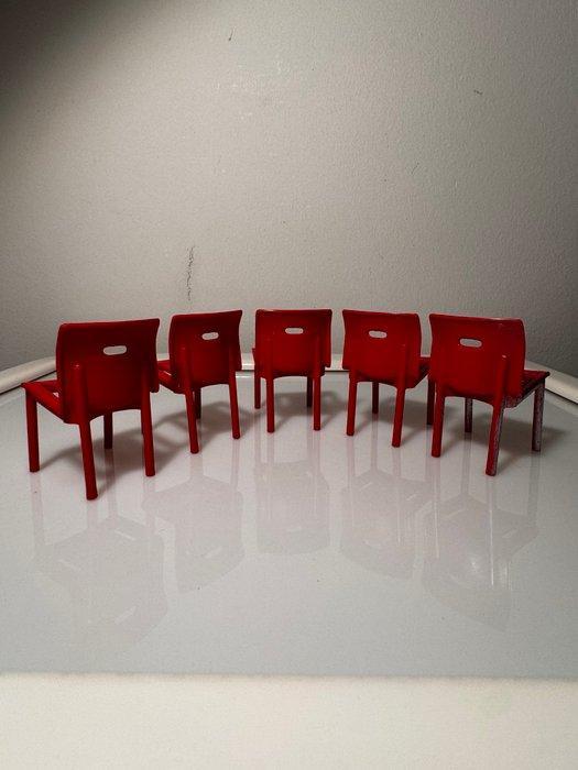 Kartell - Anna Castello - Stapelbare stoel (5) - 4870 -, Antiek en Kunst, Antiek | Meubels | Stoelen en Sofa's