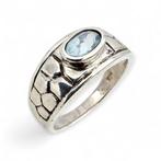 Zonder minimumprijs - Ring Zilver - Topaz (Gecertificeerd)