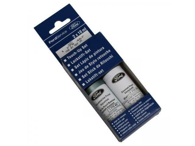 ORIGINEEL Ford verfpenset BLUE-METALLIC AQUARIUS + blanke la, Auto diversen, Autogereedschap, Ophalen of Verzenden