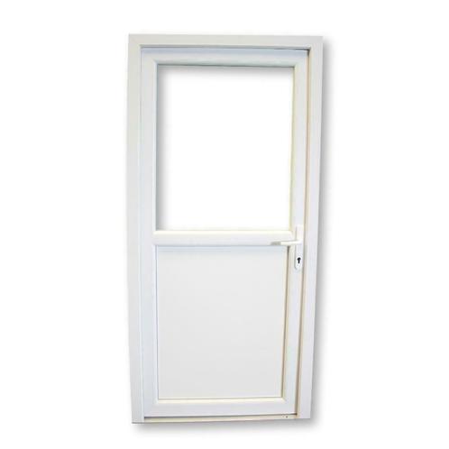 PVC deuren 90x204 ideaal voor tuinhuis, schuur STOCK, Doe-het-zelf en Bouw, Raamkozijnen en Schuifdeuren, Inclusief glas, Nieuw