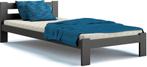 Houten bed 90x200cm inclusief dubbelzijdig matras