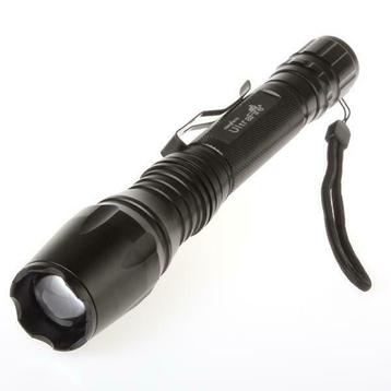 CREE XML-T6 1800 Lumens Zaklamp 21 CM, Verzenden