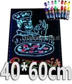 LED schrijfbord 40cm*60cm | 90 functies, Verzenden, Nieuw