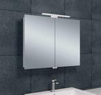 Luxe spiegelkast +Led verlichting 80x60x14cm, Huis en Inrichting, Woonaccessoires | Spiegels, Ophalen of Verzenden, Nieuw