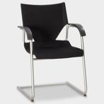Wilkhahn vergaderstoel, zwart/mesh, sledeframe, Huis en Inrichting, Stoelen, Ophalen of Verzenden, Gebruikt