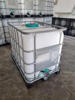 NIEUWE Ibc 640 L op pvc pallet met adapter + teut in PROMO, Tuin en Terras, Regentonnen, Ophalen, Kunststof, Met kraantje, 150 liter of meer