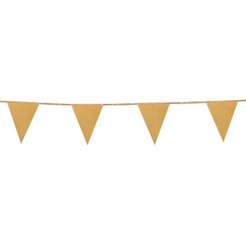 Gouden Slinger Glitter Papier 6m, Hobby en Vrije tijd, Feestartikelen, Nieuw, Verzenden