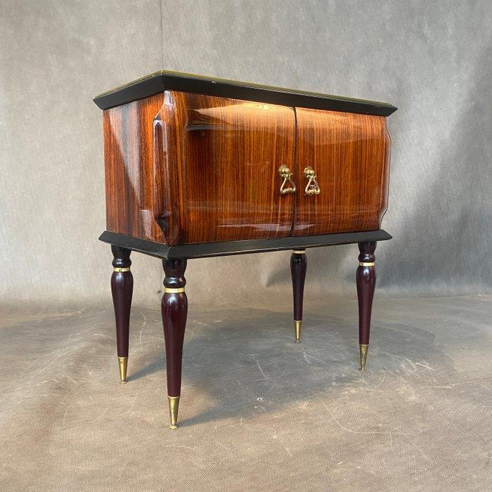 Kabinet - Hout, Glas, Italiaans vakmanschap van uitmuntende, Antiek en Kunst, Kunst | Designobjecten