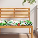 vidaXL Ligbedkussens 2 stuks Tropisch Jungle 40x40x8 cm, Verzenden, Nieuw