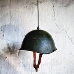 Lamp - Staal - Bulgaarse M56 helmlamp, Antiek en Kunst