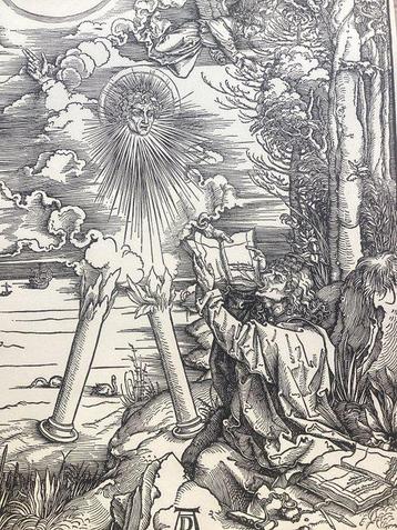 Albrecht Dürer (1471-1528), after - St John Devouring the