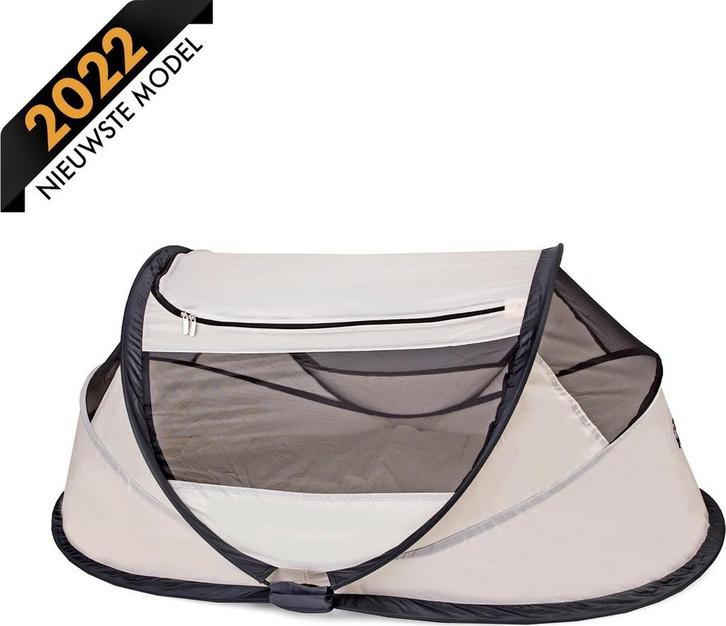 SHOWMODEL Campingbedje - baby tentje - Cream Deryan BabyBox, Kinderen en Baby's, Speelgoed | Babyspeelgoed, Nieuw, Verzenden