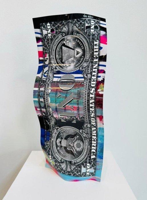 Karl Lagasse - One dollar PURPLE LOVE (numéro 26/50) -, Antiek en Kunst, Kunst | Designobjecten