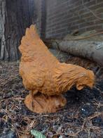 Sculpture, Scharrelende Kip - 23 cm - Fonte