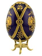 Œuf Fabergé - Oeuf impérial orné de pierres précieuses