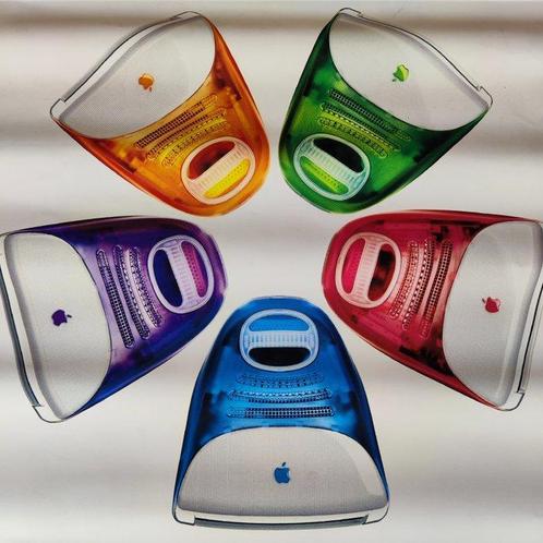 Poster - Apple - Yum. - (Apple) Think different. - Jaren, Games en Spelcomputers, Spelcomputers | Overige Accessoires