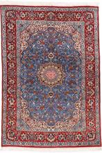 Echt semi-antiek Isfahan wollen tapijt - fijne wol -