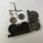 Weegschaal - Chinese Opium scale - Hand carved with, Antiek en Kunst, Curiosa en Brocante