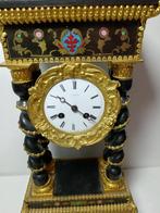 Pendule portique - Bois, Laiton, Métal - 1850-1900, Antiek en Kunst