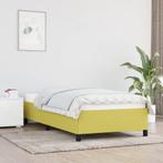 vidaXL Bedframe stof groen 80x200 cm, Huis en Inrichting, Slaapkamer | Bedden, Verzenden, Nieuw