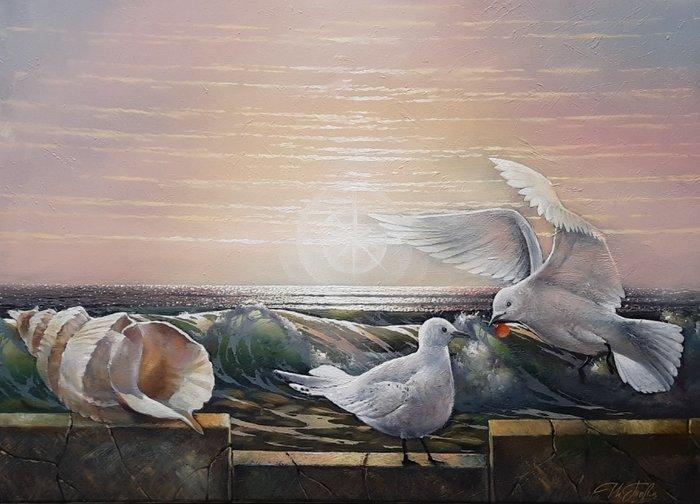 Ihor Tormin - Sunrise, Antiek en Kunst, Kunst | Schilderijen | Modern