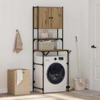 vidaXL Wasmachine Kast Artisan Eiken 68x48,5x194 cm, Verzenden, Nieuw