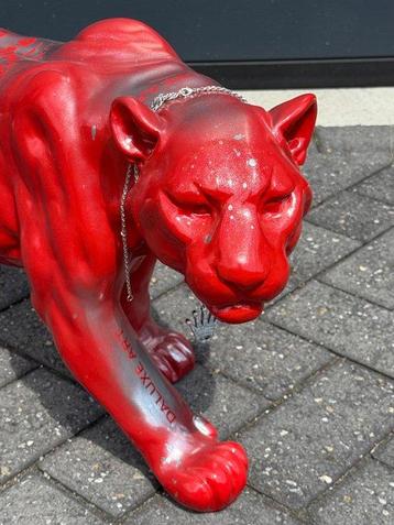 Daluxe Art - 1999 • Red Panther by Daluxe Art