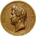 Frankrijk. Louis Philippe I. Historical Medal 1842 Ruler on, Postzegels en Munten