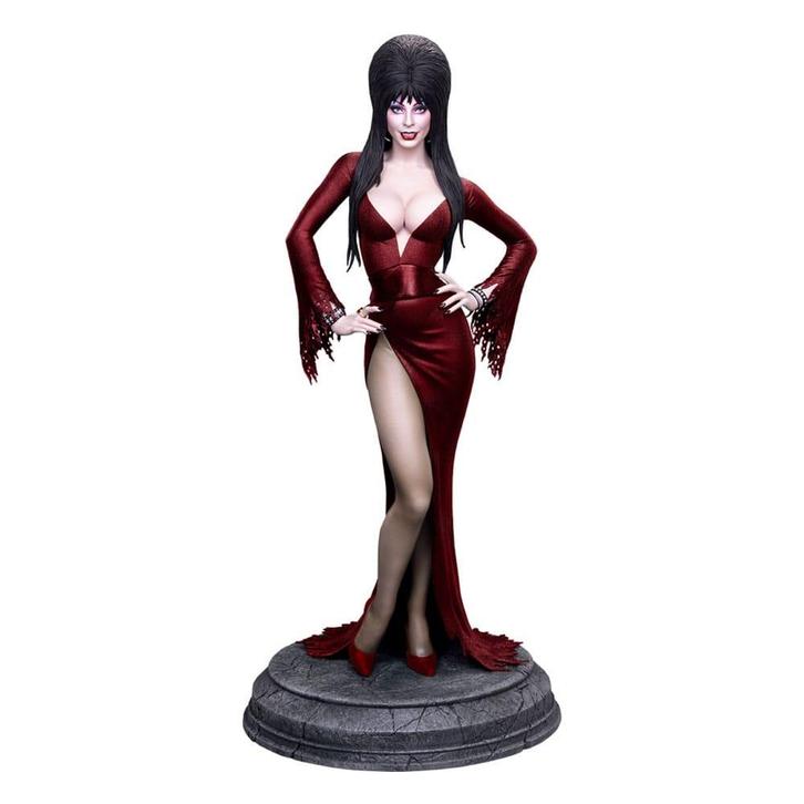 Elvira: Mistress of the Dark Maquette 1/4 Elvira (Red Glitte, Collections, Cinéma & Télévision, Enlèvement ou Envoi