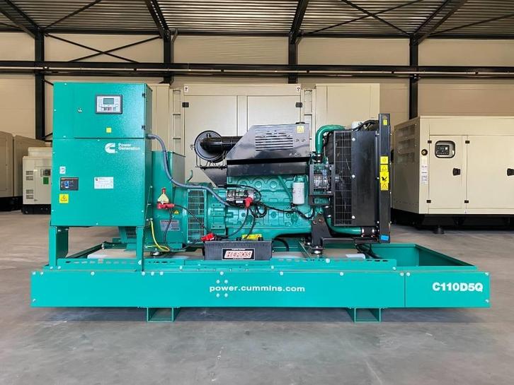 Cummins C110D5Q - Open Genset - DPX-18509-Q-O, Articles professionnels, Machines & Construction | Générateurs, Enlèvement ou Envoi