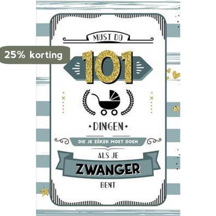 101 dingen die je zeker moet doen als je zwanger bent, Livres, BD, Envoi