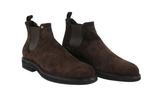 STEFANO RICCI RRP 3800€ Suede & Alligator Chelsea Boots –, Nieuw