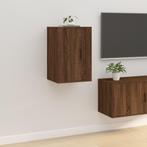 vidaXL Tv-wandmeubel 40x34,5x60 cm bruin eikenkleur, Huis en Inrichting, Kasten |Televisiemeubels, Verzenden, Nieuw
