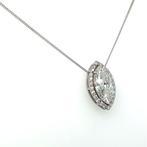 Halsketting - 14 karaat Witgoud - 2.21ct. tw. Diamant, Nieuw