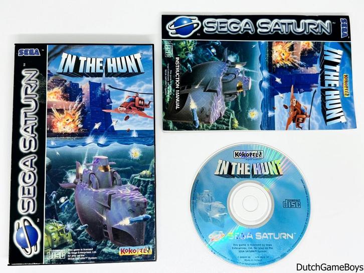 Sega Saturn - In The Hunt, Games en Spelcomputers, Games | Overige, Gebruikt, Verzenden