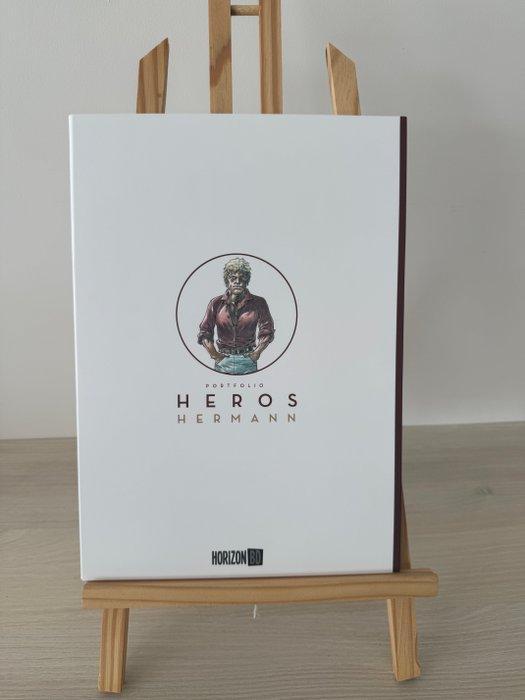 Hermann - Héros - 1 Portfolio - Beperkte oplage, Livres, BD