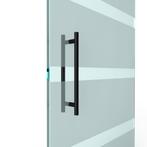 T-greep voor glazen deur ø 25mm - L: 500x400mm - Zwart, Doe-het-zelf en Bouw, Verzenden, Nieuw