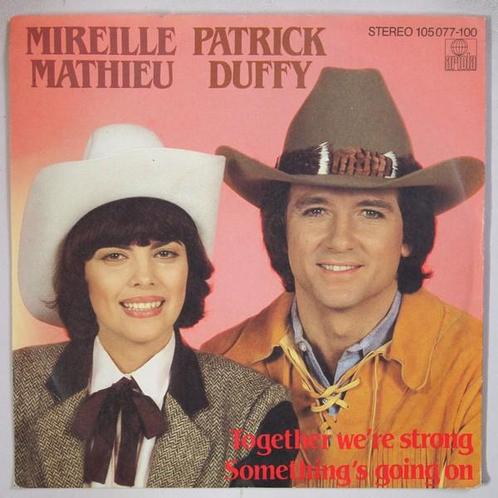 Mireille Mathieu and Patrick Duffy - Together were strong..., Cd's en Dvd's, Vinyl Singles, Single, Gebruikt, 7 inch, Pop