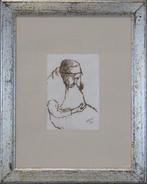 Ottone Rosai (1895-1957) - Figura seduta, Antiek en Kunst, Kunst | Schilderijen | Modern