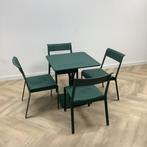 Tweedehands Fermob complete design tuinset, tafel met 4, Gebruikt, Eén