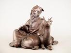 Brons - Tokumitsu  - Figuur van Jurojin , een van de