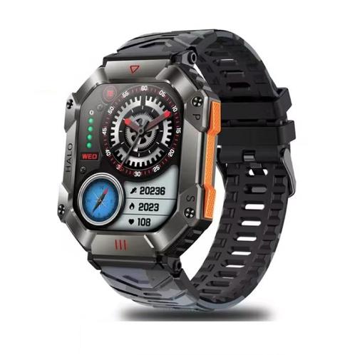 Halo Smartwatch - Silicoon Bandje - 2 Display - Hartslag, Handtassen en Accessoires, Smartwatches, Nieuw, Verzenden