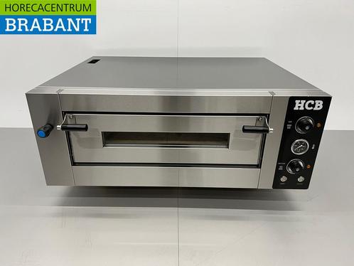 HCB RVS Pizzaoven 4 pizzas 34 cm doorsnede 400V Horeca, Zakelijke goederen, Horeca | Keukenapparatuur, Ophalen of Verzenden