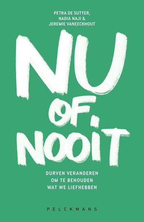 Nu of nooit 9789463108126 Jeremie Vaneeckhout, Boeken, Overige Boeken, Zo goed als nieuw, Verzenden