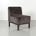 Satelliet fauteuil, antraciet, 4-poot onderstel, Huis en Inrichting, Ophalen of Verzenden, Gebruikt